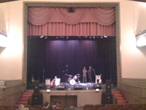 Woodland Opera House stage