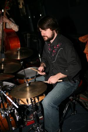 Chris shuffles